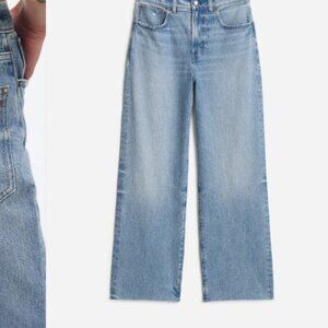 The Perfect Vintage Wide-Leg Crop Jean